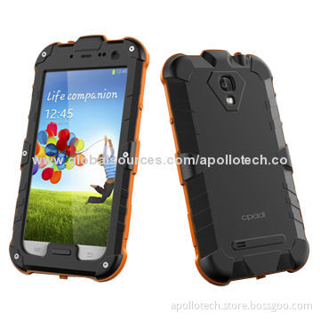 Waterproof Mobile Phone Cases for Samsung Galaxy 4S with IP65 Dust-proof Level